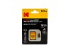 KODAK mSD 64GB UHS-I U3/V30/A1 Y/R/B Card+Adapter